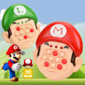 Miniatyrbild 6 av 11: Quick Push Game Electric Pop It Toy Fast Push Pusselspel Bubble red onesize