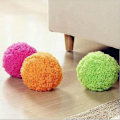Miniatyrbild 6 av 10: Magic Rolling Ball Aktivering Automatisk boll Elektrisk Hund Kattleksak Batteridriven Golv Pure Plush Toy xZ 1 set green
