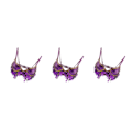 Miniatyrbilde 1 av 5: 1/2/3 Magdans Perlebesatt BH Paljetter Topp Sexy Dansende Sanger Purple 36 Size 3PCS