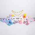 Miniatyrbild 4 av 10: MorisMos Giant Unicorn Gosedjur 32`` Söt mjuk enhörning plyschleksak pink 43" rainbow-pink 23.5"