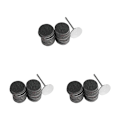 Pikkukuva 3 / 5: 1/2/3/5 Sähköisen jalkaraspin vaihtotyynyt tehokas ja 15mm 150Grit 50 pcs 3PCS
