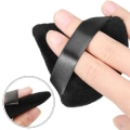 Miniatyrbild 3 av 5: 10 stycken Pure Powder Puff Face Trianglesoft Makeup Powder Puff För Lös Powdermineral Powder Body Powder Makeup Tool