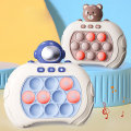 Miniatyrbild 2 av 7: Pop It Game - Pop It Pro Light Up Game Quick Push Fidget Game Blue