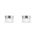 Miniatyrbillede 2 af 5: 1/2/3/5 Multipurpose Mat Kosmetisk Ansigtskrukke - Holdbar og silvery 30g,1 2PCS