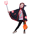 Miniatyrbillede 3 af 4: Kapper til børn halloween kostumer og party udklædningsgave black