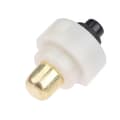 Miniatyrbilde 3 av 4: 2 stk 20 mm LED lommelykt trykknappbryter på/av elektrisk lommelykt halvbryter type