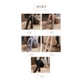Miniatyrbilde 4 av 5: Vintervarme Leggings Dame Tykke Fleece Leggings Høy midje gray 220g without socks