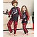 Miniatyrbillede 3 af 4: Familie Matchende Voksne Børn Jule Pyjamas Xmas Natttøj Pyjamas Sæt Mom XL