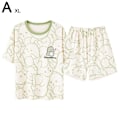 Miniatyrbild 1 av 11: Kvinnors pyjamas Kvinnors set av nattkläder T-shirts Kvinnor Kvinnor P little dinosaurs XL