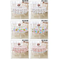 Miniatyrbild 2 av 2: 2-pack Dot Dukar Bordsdukar Dot Dukar Festdukar Dot Confetti Bordsdukar (roséguld)