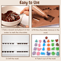 Miniatyrbillede 4 af 5: Form - 25-Huls Juleformer - DIY
