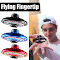 Miniatyrbild 2 av 11: Mini Drone LED UFO Typ Flygande Helikopter Spinner Fingertop Upgr red onesize