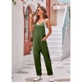 Miniatyrbillede 3 af 10: Kaisole jumpsuit med løs lynlås green m