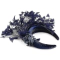 Miniatyrbild 1 av 5: Kvinnor Black Feather Pannband Fascinator För Maskerad Carnival Party