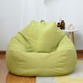 Miniatyrbild 4 av 5: Ny design extra stora bönsäckstolar Soffa Cover Inomhus Lazy Lounger För Vuxna Barn Hotsale! Khaki 100 * 120cm
