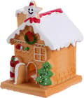 Luminous Christmas Gingerbread House LED Wooden Lighted Christmas