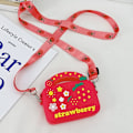 Miniatyrbild 4 av 5: Barnväska, Små flickor Söta fruktplånböcker med axelrem Crossbody Axelremsväska Leksaker Presenter NO:7