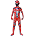 Pikkukuva 5 / 5: Power Mecha Five Beast -asu Cosplay Mystic Force Ranger Halloween-asu lapsille Super sankari puku