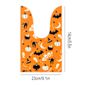 Pikkukuva 11 / 11: Halloween-karkkipussit Kurpitsa Lepakko Välipala Keksi Lahjapussi Karkki vai kepponen Lasten suosikit Halloween-juhlakoristeet Tarvikkeet null - C
