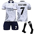Miniatyrbilde 1 av 2: Sesong 22-23 Real Madrid Dragon Pattern Fotballdrakt HAZARD 7 XS