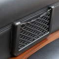 Miniatyrbild 2 av 3: Svart Mesh för förvaring Bil Trunk Mesh Nätförvaringspåse Nylon Elastisk Näthäftande påse 20 x 8cm