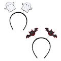 Miniatyrbillede 1 af 5: Halloween Edderkop Spøgelse Græskar Hårbøjle Djævel Pandebånd style 2