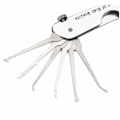 Pikkukuva 4 / 5: 7-in-1-setti ruostumattomasta teräksestä, koko 10,5 x 1,3 x 3,7 cm