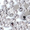 Miniatyrbild 1 av 7: 1440 bitar 2,8 mm klar kristall platt baksida briljant rund strass glasstenar glitter juveler Transparent faux diamant (klar)