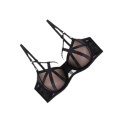 Miniatyrbillede 1 af 5: Dame BH Mesh Undertøj Deep-V Push Up Brystholder 32/70AB