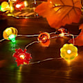 Pikkukuva 5 / 5: Syksyn koristevalot - 3 metriä 30 LED 3D kurpitsa-, vaahtera- ja tammenterho-valot kiitospäivään, Halloweeniin, jouluun, syntymäpäiviin ja kodin sisustukseen