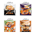 Pikkukuva 3 / 9: 100kpl Halloween Karkkipussit Makeiskeksipussi MIX 6 TYYLIÄ MIX Mix 6 styles