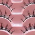 Miniatyrbild 10 av 11: Clear-Band lösögonfransar Cat-Eyes Wispy Natural Faux Mink Fransar Lätt volym Korta falska ögonfransar Manga Fransar G