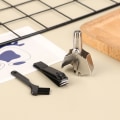 Miniatyrbilde 3 av 8: Nesehårtrimmer i rustfritt stål, manuell, portabel