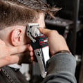 Miniatyrbild 4 av 5: 5 st/ set Halkfri Barber Clipper Grip Bands Hårklippare Cover Red