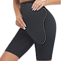 Miniatyrbilde 1 av 4: Rumpebeskytter for større rumpe hofteputer Hip Enhancer Oppgradert svamp polstrede rumpeforsterkere Truser Shapewear Magekontroll for kvinner Bbl, svart 4XL