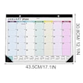 Miniatyrbild 4 av 4: Large Monthly Wall Calendar Spiral Countdown Calendar Wall Calendar For Schedule Plan