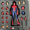 Miniatyrbild 6 av 6: Spiderman Into the Spider-Verse Action SV Peter B. Parker Sentinel Miles Spider Man Action Figures Model Toys Joint Movable Doll