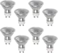 GU10 50W Halogenlampa, 8-pack GU10 Halogen Spotlight, 220V, 2800K Varmvit, Dimbar GU10 Halogenlampa