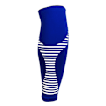 Miniatyrbild 1 av 11: Sport Kompression Vad ärmar Benstrumpa för unisex löpare Shin Splint Varicose Blue L