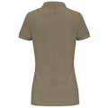 Miniatyrbilde 2 av 3: Asquith & Fox Ensfarget kortarmet pikétrøye dame/dame K Khaki 2XL