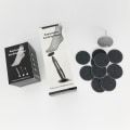 Miniatyrbilde 5 av 5: 1/2/3/5 Erstatningsputer for elektrisk fotfil Effektiv og 25mm 150Grit 50 pcs 1 Pc