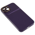 Pikkukuva 4 / 5: IPhone 14 Plus PU-nahka + PC Takakansi Ohut suojaava puhelinkotelo Purple