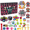Miniatyrbild 1 av 4: Fidget Toys Squid Game Advent Calendar Pack Anti Stress Toys Kit Blind Box Style 2