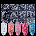 Miniatyrbild 2 av 5: Snowflake Nail Stickers - 3D Snowflake Winter Decals för jul
