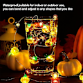 Pikkukuva 4 / 5: Syksyn koristevalot - 3 metriä 30 LED 3D kurpitsa-, vaahtera- ja tammenterho-valot kiitospäivään, Halloweeniin, jouluun, syntymäpäiviin ja kodin sisustukseen