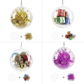 Miniatyrbilde 5 av 5: 20 stk DIY plast juletre hengende pynt kule, klar fyllbar pyntkule