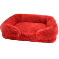 Miniatyrbild 1 av 7: Plush Washable Square Soft Cat Mat Pet Supplies Washable And Removable Pet  Deep Sleep Dog Sofa Bed Pet Supplie Drop Ship Chocolate S(40x30x12CM)