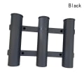 Miniatyrbillede 1 af 5: 3 Rørs Link Plast Fiskestang Rack Holder Socket Black