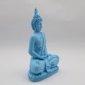 Miniatyrbilde 4 av 5: Meditasjon Statue Buddha Stauette Figur Buddhisme Resin Objekt DIY Hjemmeinnredning