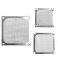 Miniatyrbilde 5 av 5: 1 STK PVC Vifte Støvfilter PC Støvtett Kabinett Datamaskin 80mm Mesh Svart